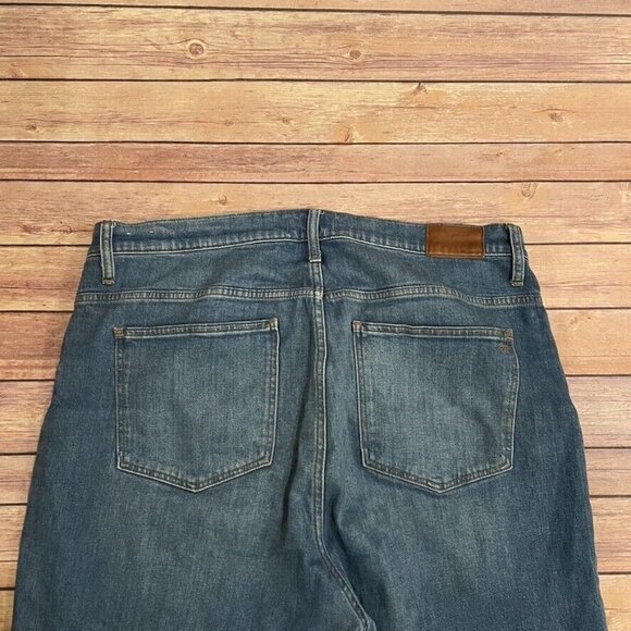 Madewell Slim Wide Leg Crop Jeans Olympia Wash - Picture 3 of 10